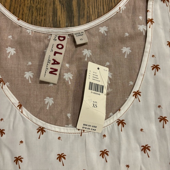 NWT Dolan Anthropologie Tank Top - Picture 2 of 5